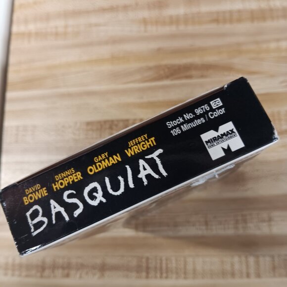 Basquiat 1996 VHS Jean-Michel Hopper Bowie Oldman Graffiti Neo Expressionist VTG - Picture 5 of 8